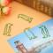 Green Penguin Clip Bokmärken - Set med 20 - Skolmaterial