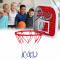 Mini basketsystem för barn inomhus - Väggmonterad leksakssats för barn (liten)