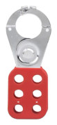 minifinker Rött lås Hasp Säkerhetsklämma Lås Stål Hasp Lock 6 DIY Lock