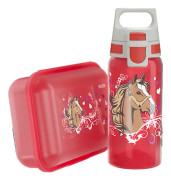 Sigg Viva Häst Lunchlåda & Flaska One Size Röd