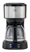 OBH NORDICA Equinox Kaffebryggare Svart/Silver Timerfunktion OP522D10