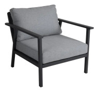 Brafab Samvaro LoungefÅtÖlj LÅg Antracit/Pearl Grey Dyna