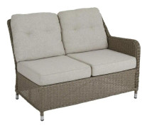 Brafab Hornbrook 2st Avslutsdelar 2-sits Höger/Vänster Beige Konstrotting