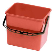 Nordex Skurhink 4-kantig röd 6 liter
