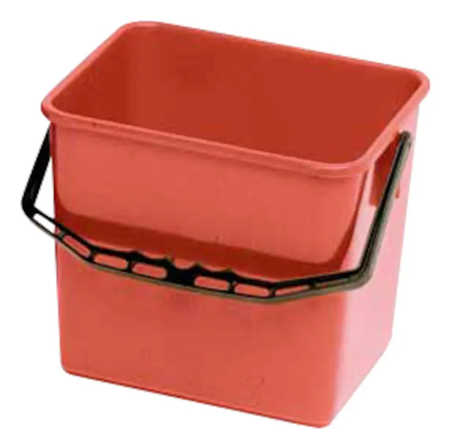 Nordex Skurhink 4-kantig röd 6 liter