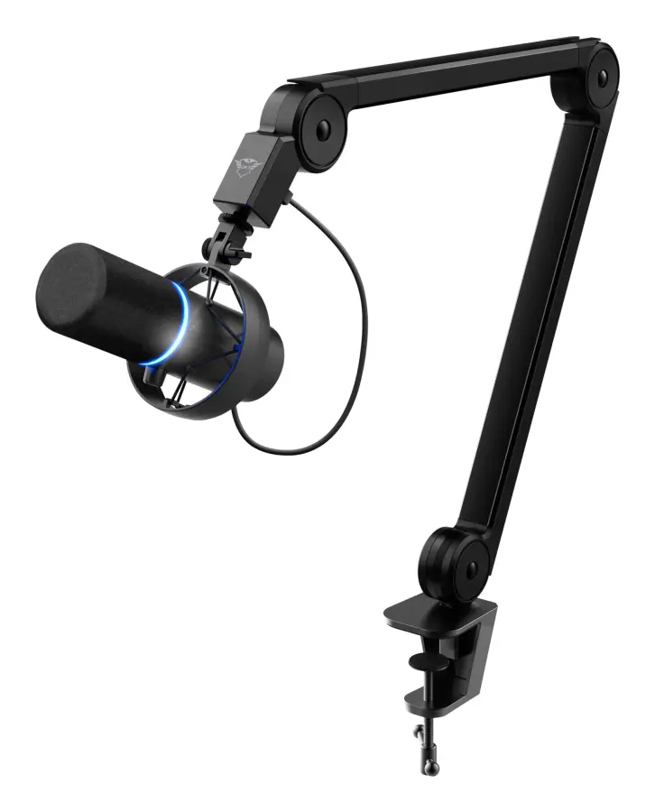 Trust GXT 255+ Onyx professionell mikrofon med arm