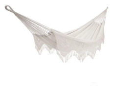 Vivere - Brazilian Double Deluxe Cotton Hammock - Natural