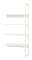 Hoppekids - Halv Hyllplan Storey 4 Hyllor 80 Cm Vit