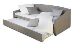 Dagsäng - Bäddsoffa Med Extrasäng Grå 90x200 Cm