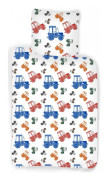 Sengetj - Junior Size 100 x 140 cm - Tractor