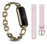 Fitbit Luxe Special Edition aktivitetsarmband (soft gold/pion)