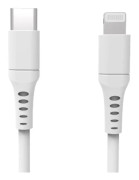 GEAR Laddkabel USB-C till Lightning 3m Vit MFI C94