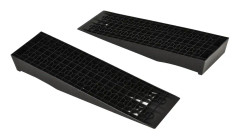 Bilramp med hjulstopp 2-pack (3000kg)