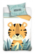 Carbotex Tiger - Påslakanset Junior 100Ã-135 cm