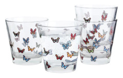 Butterfly glas 4-pack