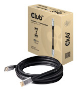 Club 3D - DisplayPort-kabel - DisplayPort (hane) till DisplayPort (hane) - DisplayPort 1.4 - 4 m - stöd för 8K