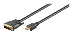 Pro HDMI - DVI-D - Svart - 5m