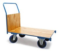 Plattform transportvagn 600kg Bärkapacitet med broms