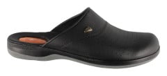 Svarta herrtofflor med memory foam