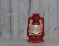 4Living Stormlykta LED 34 cm - Röd
