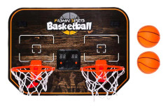 Basketset med dubbla korgar & poängtavla