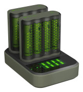 GP ReCyko 2x Speed-oplader M451 (USB) med ladestat