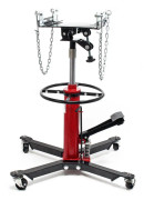 Hydrauliskt Växellådslyft 500kg, 82-154cm, 4 Hjul, Pedal, Motorstativ