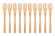 Maku Gafflar av bambu 16 cm - 10 pack