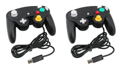 2 x Kabalo Trådbunden Gamepad Joypad Spelkontroll för Nintendo Gamecube / Wii Konsol
