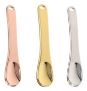 3pcs Mini Makeup Spatulas Skin Care Cosmetic Spoons Reusable Face Cream Applicators