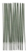 Shengji 50pcs Stem Wire Floral Wire 19cm Green Paper Wrapped for Flower Making