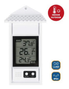 Meteo Station - Barometer - Velamp - Digital termometer inomhus/utomhus