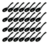 Disposable Plastic Spoons 100Pcs Disposable Spoons Rice Eating Spoons Useful Feeding Spoons Kitchen Supplies