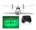 Fallbeständigt RC-plan med LED-ljus - DIY-flygplan med fast vingar
