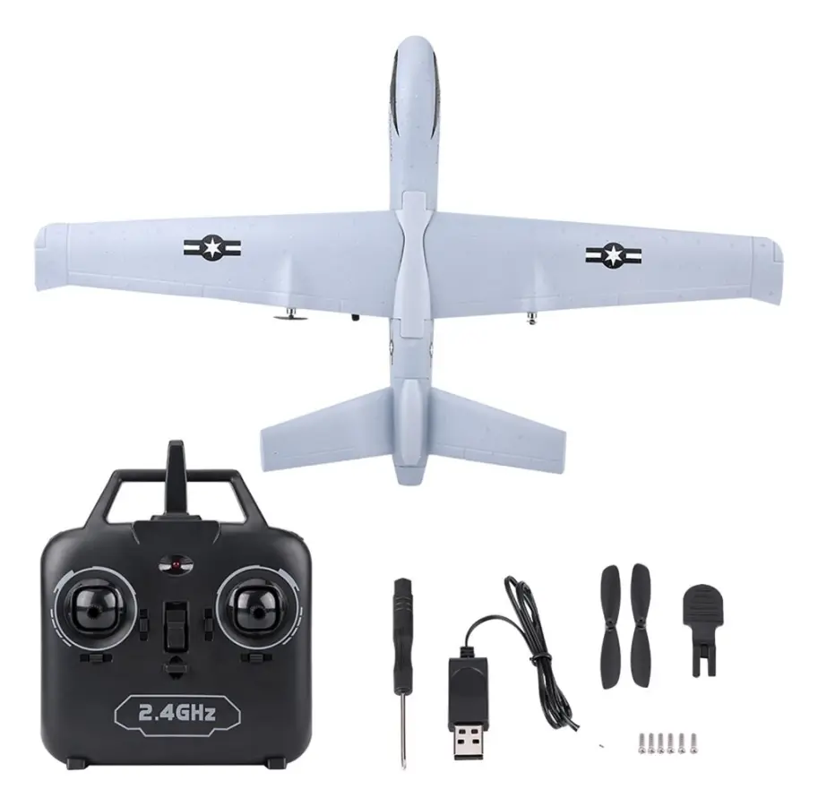 660 mm Wingspan 2,4G 2CH EPP Glider RC Flygplanssats DIY RC Plane Model