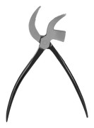 45# stål skomakare för skotillverkning Läderhantverk DIY-arbetsverktyg näbbform handmanövrerad