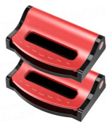 2 st/set Universal bilbälte Clips Säkerhetsjusterbar Auto Stopper Spänne Plast Clip Interiör Bilkaross tillbehör