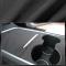 Mocka Frabic Trims för Tesla Model 3/Y 2021 2022 Inredning Central konsol Patches Wrap Kit Dekordekal