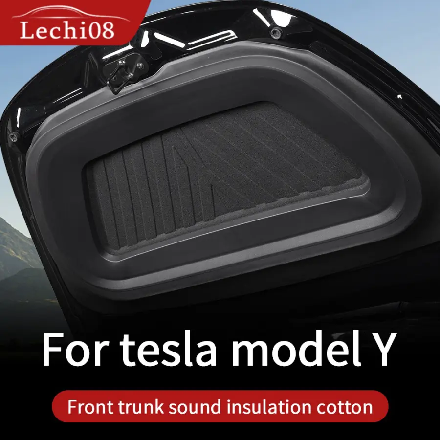 Främre bålen ljudisolerande bomull För 2019 till 2022 Tesla Model y Tillbehör 2022 tesla y