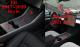 För Tesla Model 3 17-20 Carbon Fiber ABS Central Kontrollpanel Skyddspatch central Tillbehör