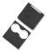 Mocka Frabic Trims för Tesla Model 3/Y 2021 2022 Inredning Central konsol Patches Wrap Kit Dekordekal