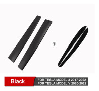 Model3 ModelY Bildörrbeklädnad Instrumentbräda Panelskydd för Tesla Model 3 Y 2022 Kolfiber ABS Dekoration Interiör 2021 Tillbehör
