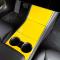 För Tesla Model 3 17-20 Carbon Fiber ABS Central Kontrollpanel Skyddspatch central Tillbehör