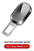 YZ För Tesla Model 3 Model Y Model X Model S Biltillbehör för säkerhetsbältesförlängare