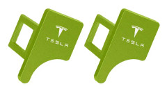 Ny bil Säkerhetsbälte Säkerhetsbältesskydd Fordonsspänne Klämma Säkerhetsbältesklämma För Tesla modell 3 modell X Y stil Roadster Tillbehör
