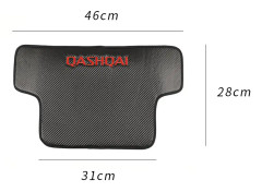 1 st Bilstol Ryggstöd Anti-Kick Dyna Baksäte Passagerare Anti-Dirty Kick Pad för NISSAN QASHQAI J10 J11 Tillbehör