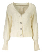 Gissa jeans Elegant långärmad kontrast Cardigan