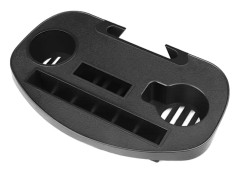 Zero Gravity Chair Tray Cup Holders för Fällbara Stolar Universal Clip On Tray Table Cup Holder Attachment(L)