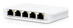 Ubiquiti UniFi Switch USW Flex Mini - Switch - smart - 4 x 10/100/1000 + 1 x 10/100/1000 (PoE+) - skrivbordsmodell - PoE+ (paket om 5)