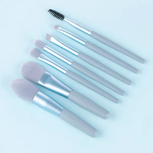 6-delad Mini Professionell Ögonmakeupborste Set